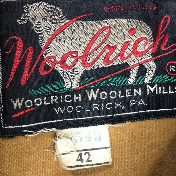 Vintage Red Plaid Woolrich Hunting Jacket Sz 42 - Picture 2 of 8